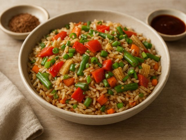 Numbing Pepper Rice