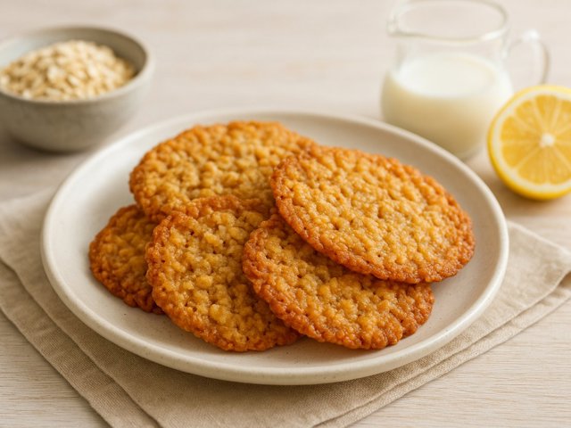 Oatmeal Lace Cookies