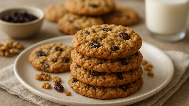 Oatmeal Raisin Cookies
