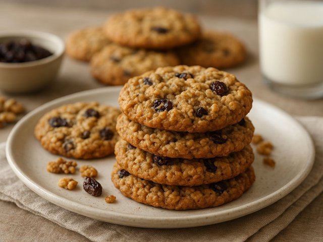 Oatmeal Raisin Cookies