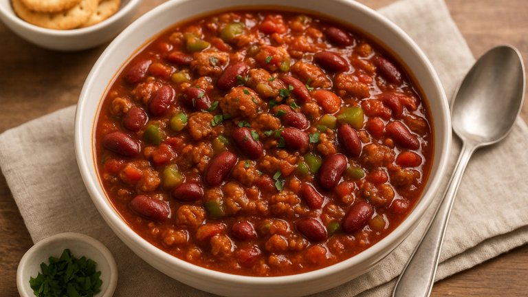 Ohio Farmhouse Sausage Chili