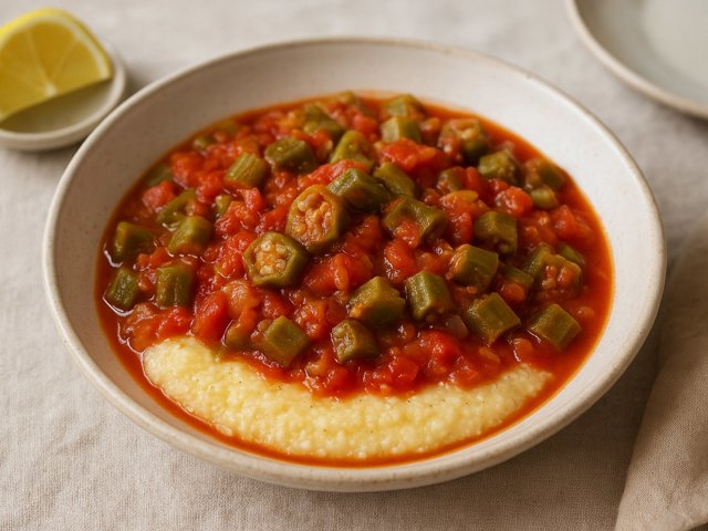 Okra And Tomato Stew