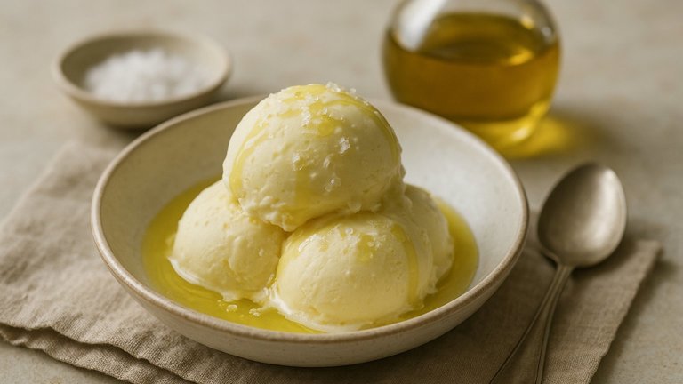 Olive Oil Ice Cream