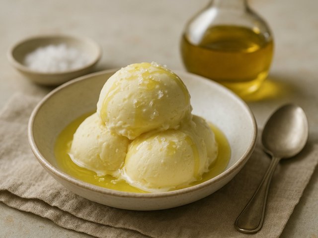 Olive Oil Ice Cream