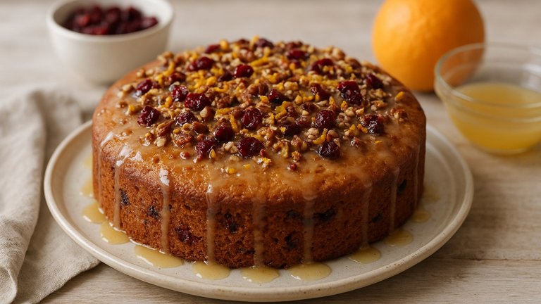Orange-Cranberry Cake