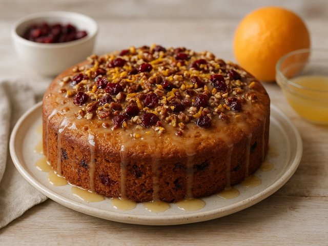 Orange-Cranberry Cake
