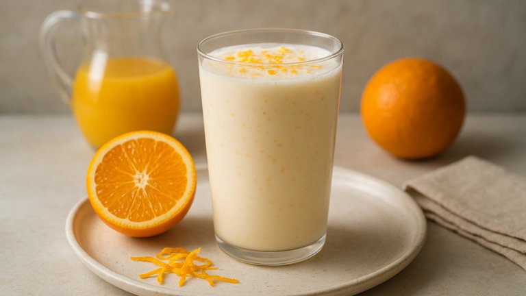 Orange Ice Milk