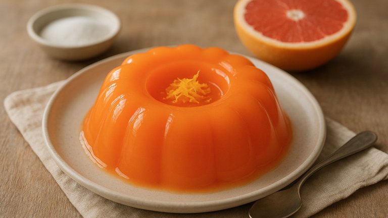 Orange Or Grapefruit Gelatin