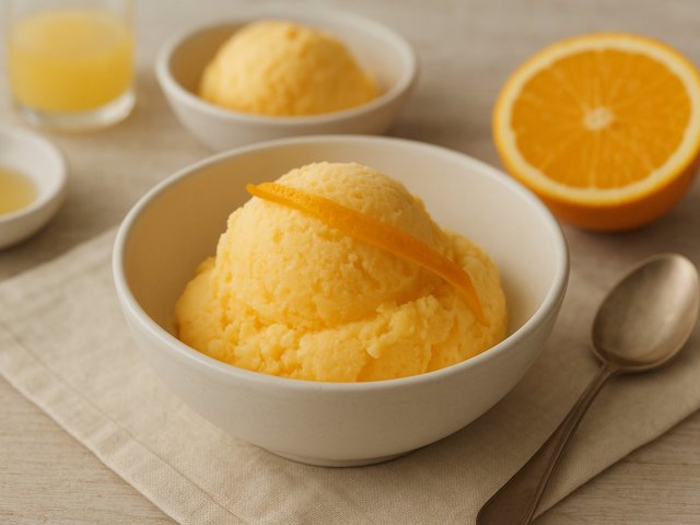 Orange Sherbet