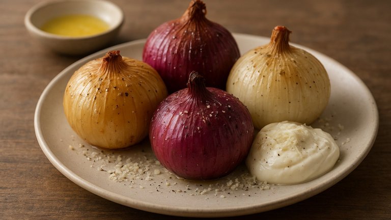 Oven- Or Fire-Baked Whole Onions