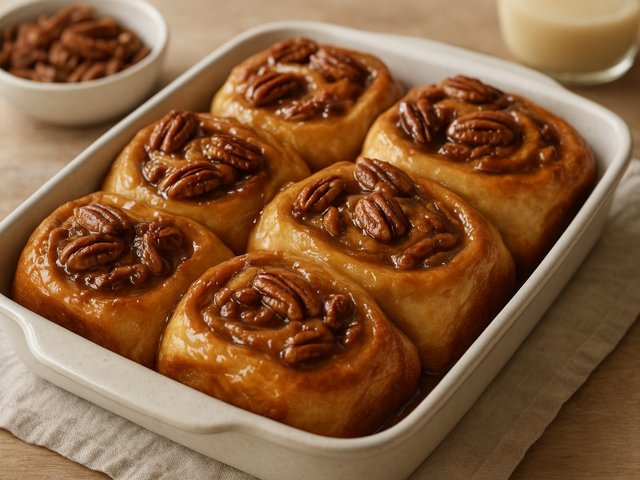 Overnight Caramel-Pecan Rolls