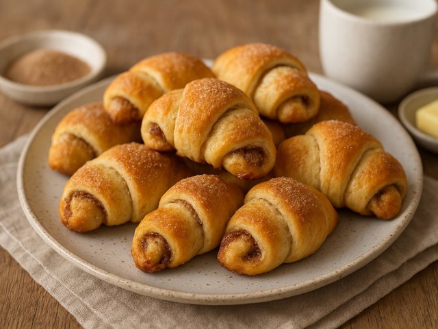Overnight Sweet Crescent Rolls