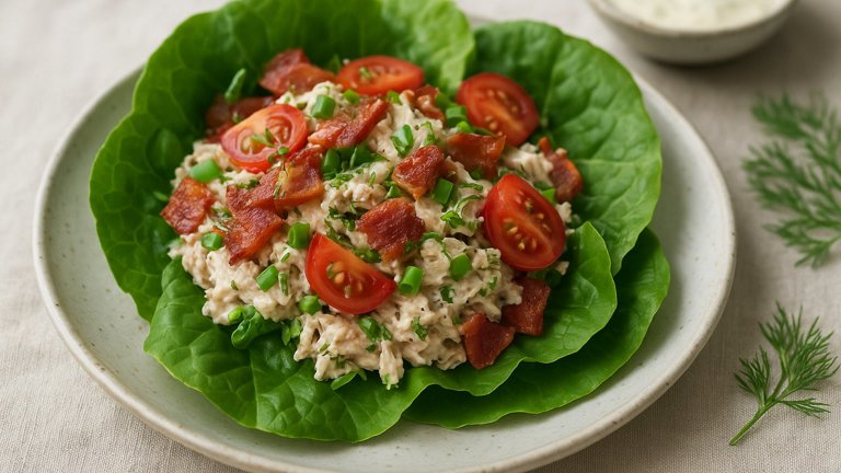 Paleo BLT Chicken Salad
