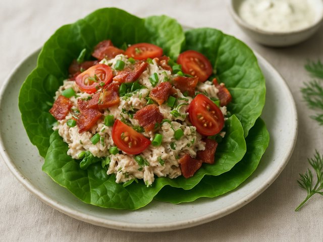 Paleo BLT Chicken Salad
