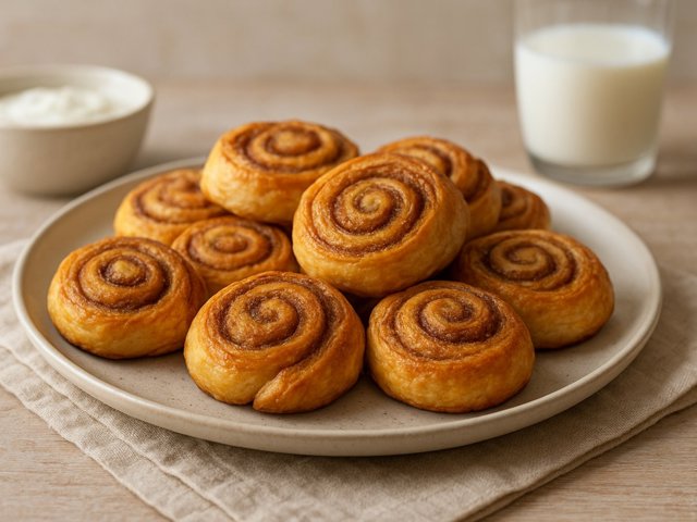 Palm Leaf Rolls (Sour Cream Rolls)