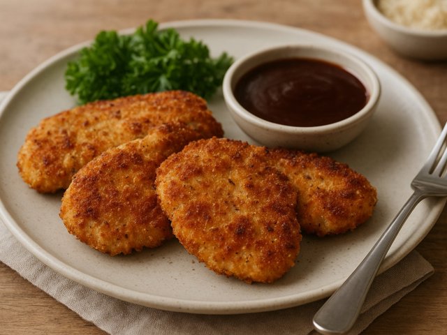Pan-Fried Chicken Cutlets