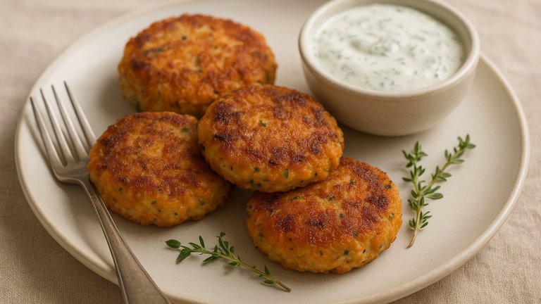 Pan-Fried Salmon Cakes