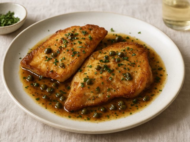 Pan-Fried Skate With Black Butter