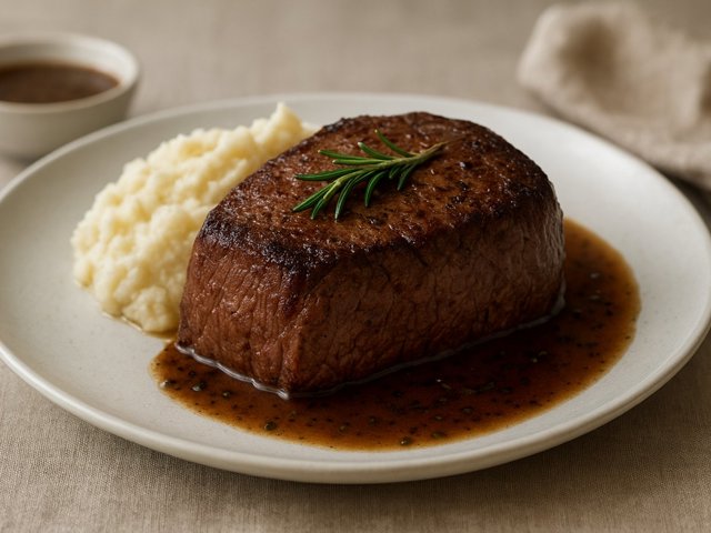 Pan-Roasted Beef