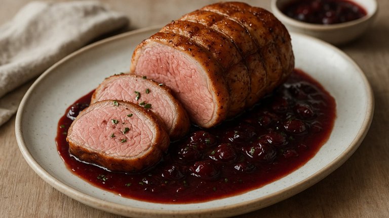 Pan-Roasted Loin Of Lamb