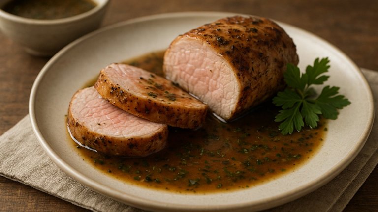 Pan-Roasted PORK Tenderloin