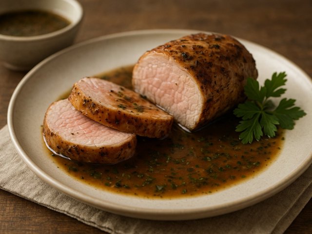 Pan-Roasted PORK Tenderloin