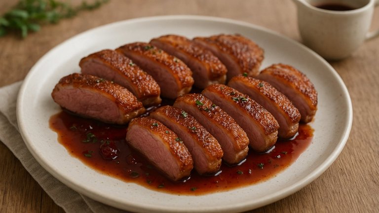 Pan-Seared Duck Breasts