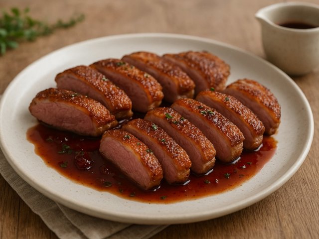 Pan-Seared Duck Breasts