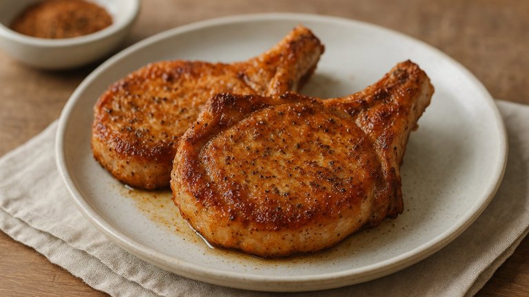 Pan-Fried Pork Chops