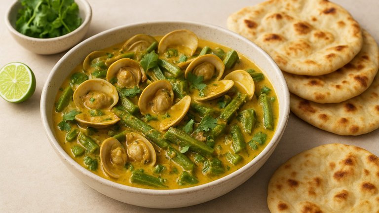 Panjim Clams WITH Coconut OKRA