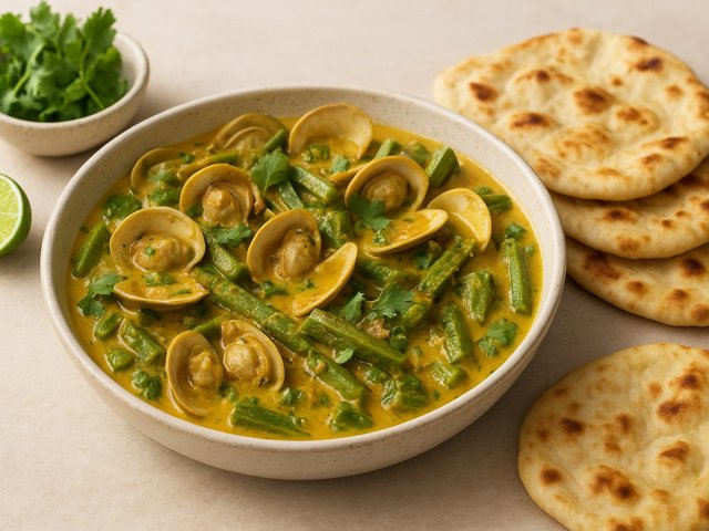 Panjim Clams WITH Coconut OKRA