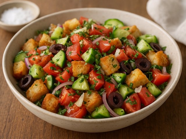 Panzanella (Tuscan Bread And Tomato Salad)