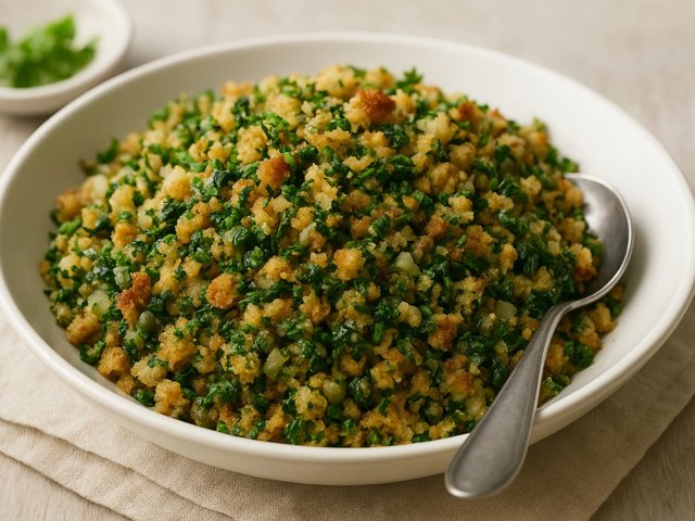 Parsley And Bread Crumb Stuffing