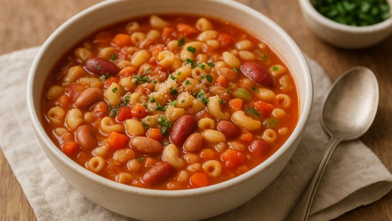 Pasta E Fagioli (Pasta And Beans)