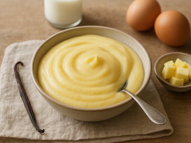 Pastry Cream (Crème Pâtissière)