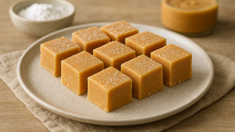 Peanut Butter Or Tahini Fudge
