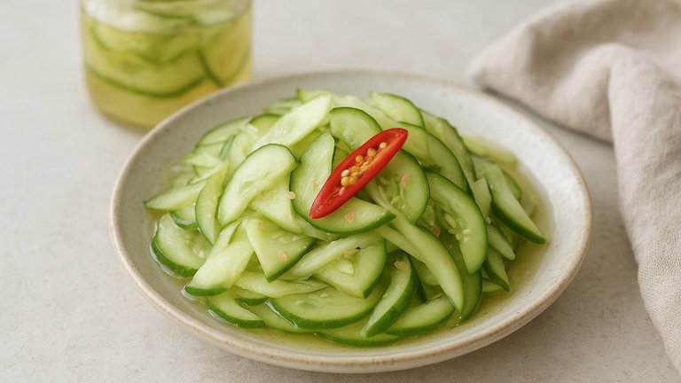 Pickled Cucumbers AND Green Papaya