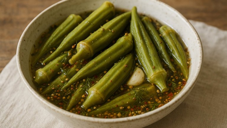 PICKLED OKRA
