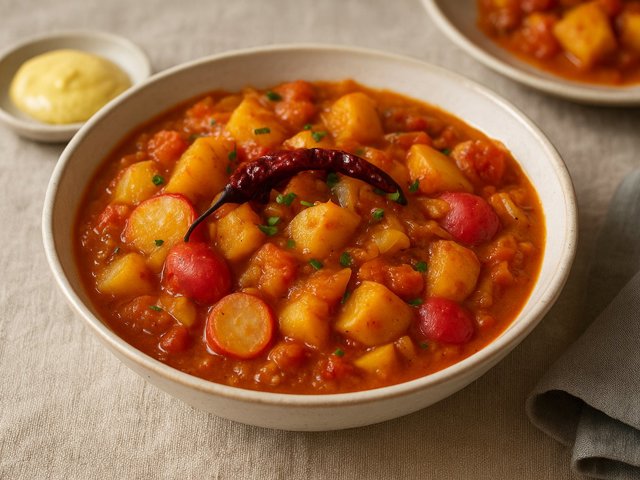 Picnic Potato Curry