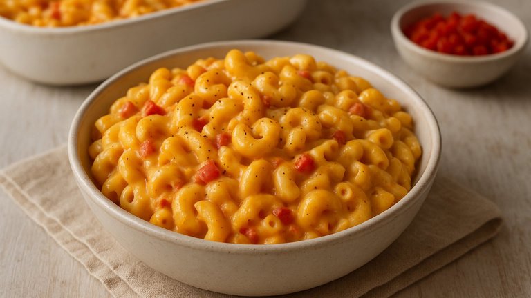 Pimento “NOT YOUR Mama’s” MAC & Cheese