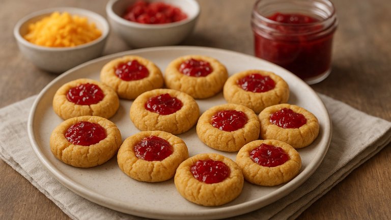 Pimiento Cheese Thumbprints