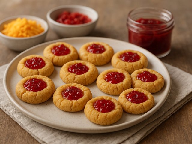 Pimiento Cheese Thumbprints