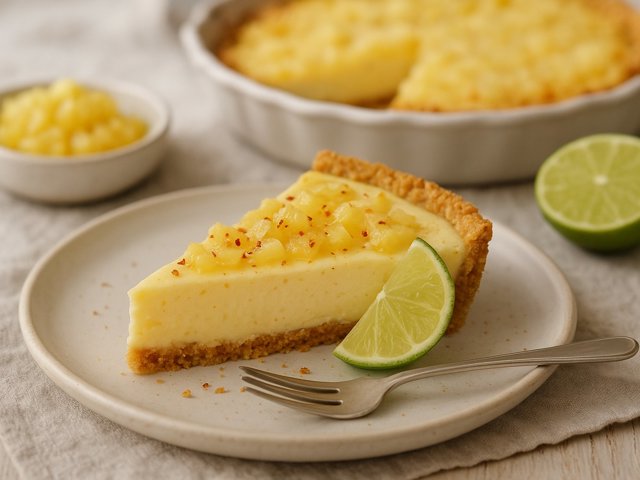 Pineapple & LIME PIE