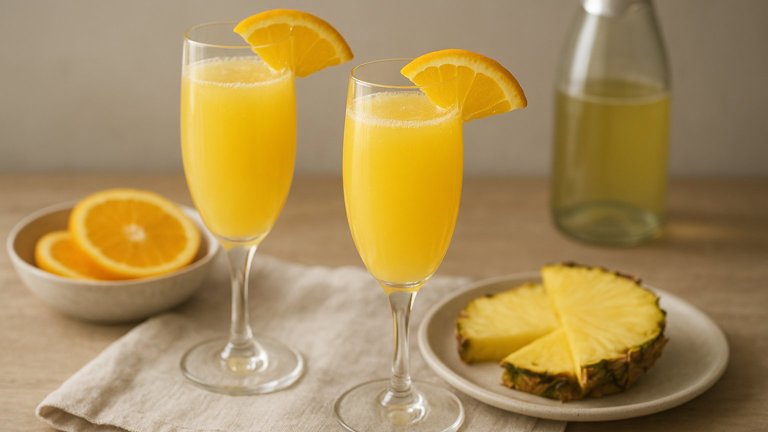 Pineapple Mimosas