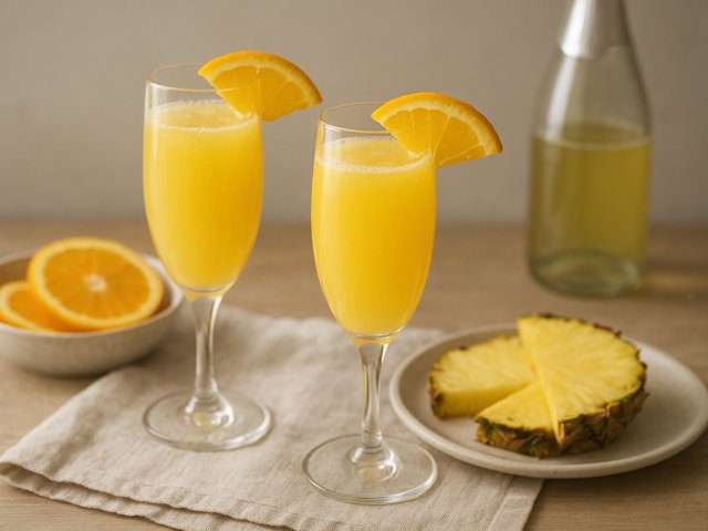 Pineapple Mimosas