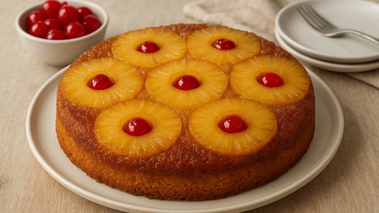 Pineapple Upside-Down Cake