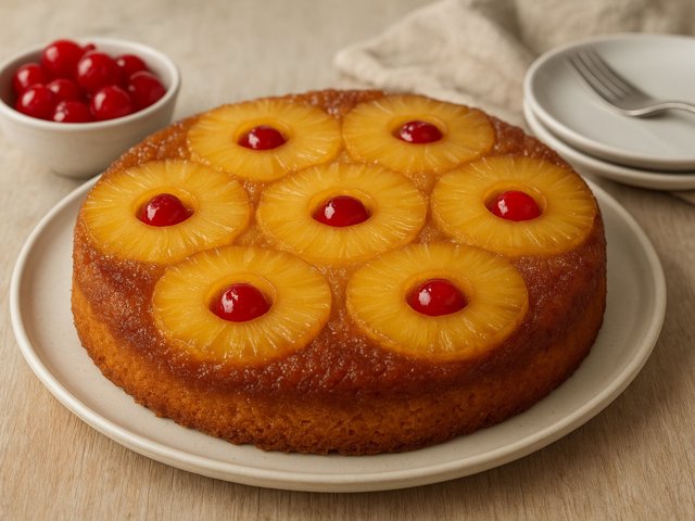 Pineapple Upside-Down Cake