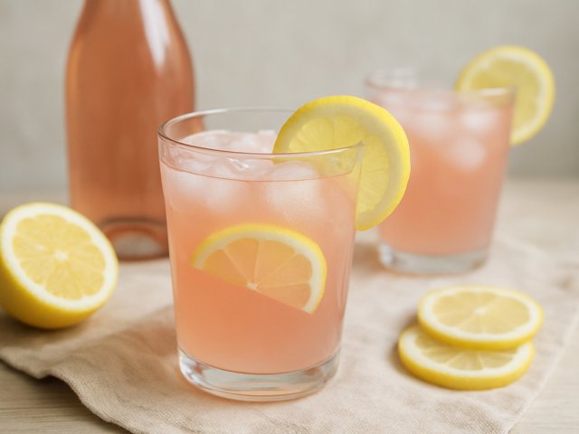 Pink Moscato Lemonade