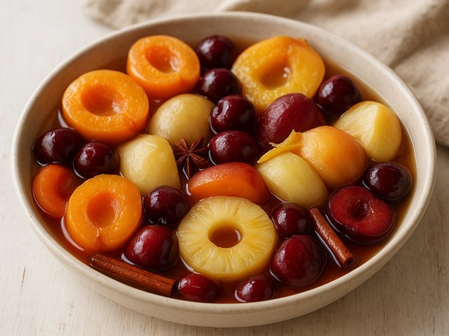 Poached Fruit