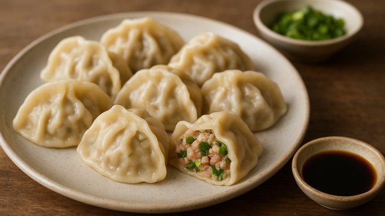 Pork and Chinese Cabbage Dumplings